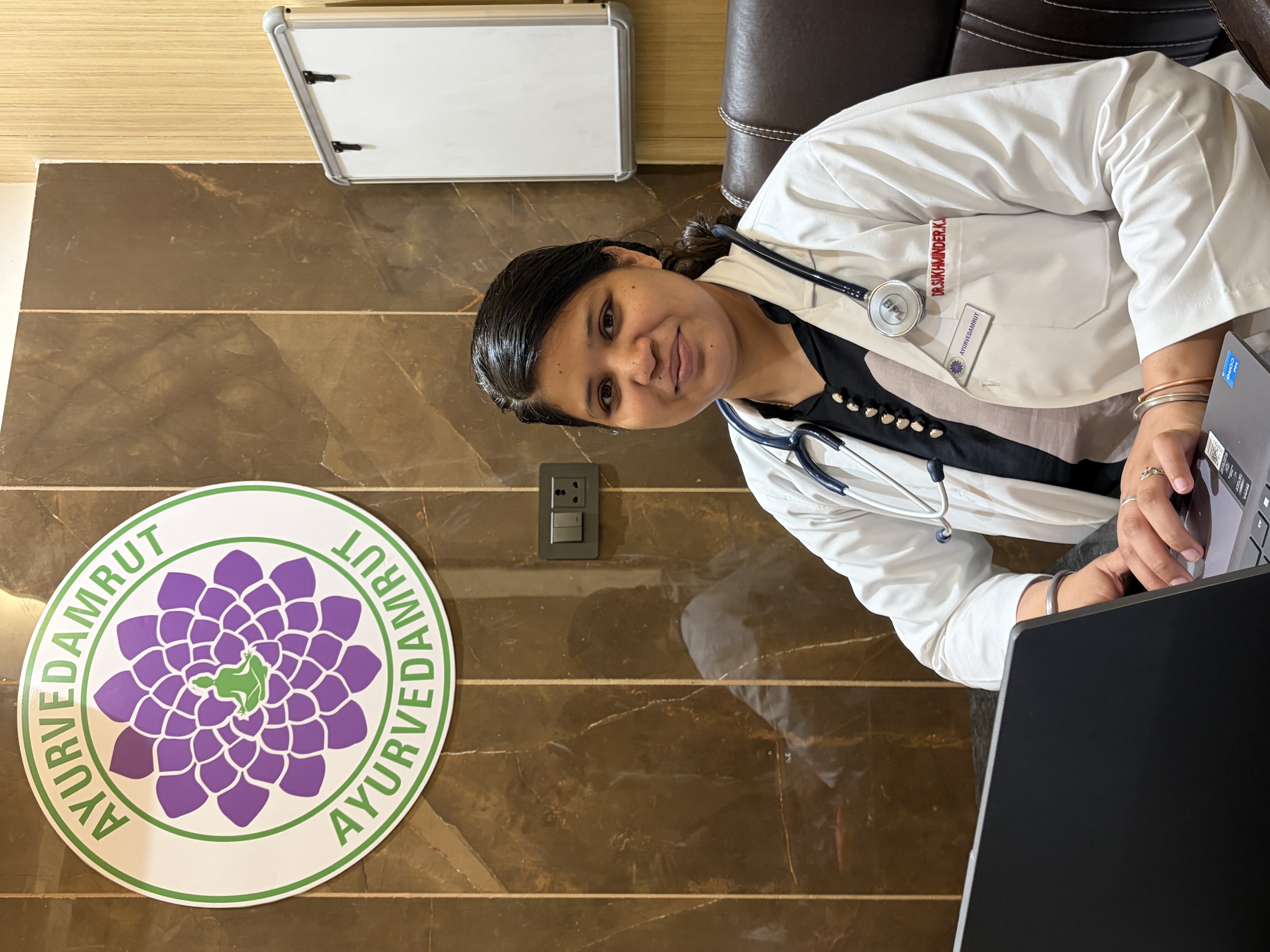 Dr. Shelly at Ayurvedamrut Wellness Center