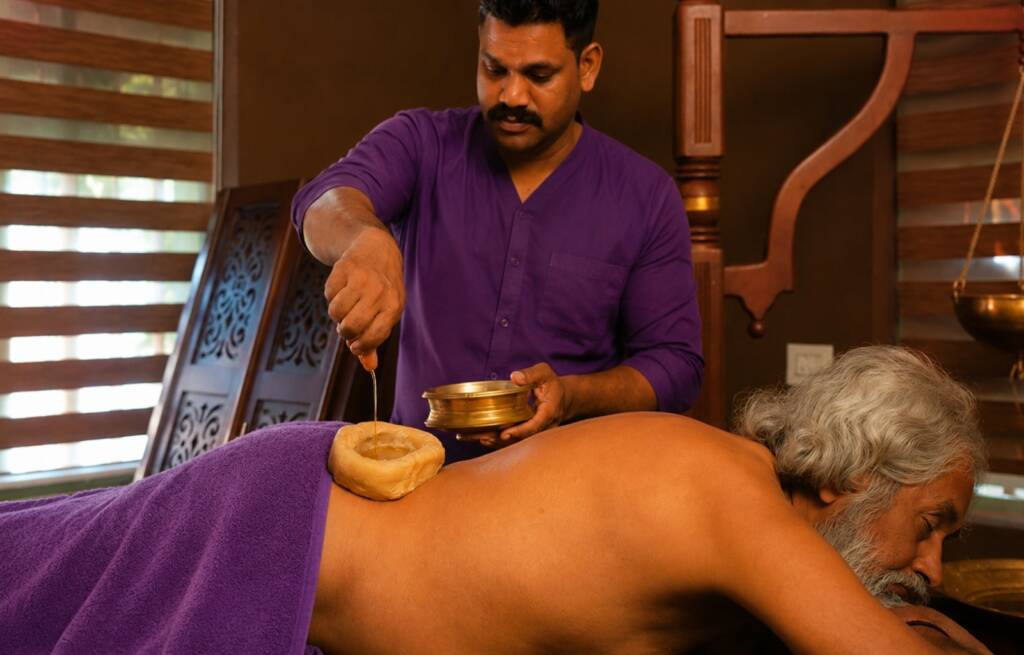 Kati Basti Ayurvedic lower-back therapy